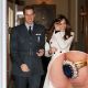 Prince William and Kate Middleton arrive at the Central Flying School at RAF Cranwell where Prince William received his RAF wings in a graduation ceremony, Sleaford in Lincolnshire, England on April 11, 2008 / Princess Diana’s engagement ring