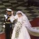 Charles, Prince of Wales, with his wife, Princess Diana (1961 - 1997), on the altar of St Paul’s Cathedral during their marriage ceremony, July 29, 1981
