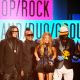 The Black Eyed Peas accept an award at the 2010 American Music Awards held at Nokia Theatre L.A. Live in Los Angeles on November 21, 2010