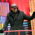 Kanye West attends the 84th Annual Macy’s Thanksgiving Day Parade in New York City on November 25, 2010 