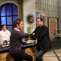 Billy Bush and Bob Saget get their dance on at Access Hollywood Live on December 3, 2010