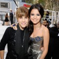 Justin Bieber and Selena Gomez arrive at the 2010 MTV Video Music Awards held at Nokia Theatre L.A. Live in Los Angeles on September 12, 2010 