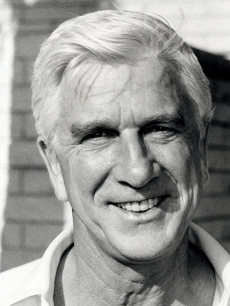 Leslie Nielsen during Charity Golf Tournament at The Beverly Wilshire Country Club in Beverly Hills, Calif., on July 26, 1983