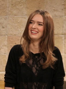 “America’s Next Top Model” Cycle 15 winner, Ann Ward, stops by Access Hollywood Live on December 2, 2010