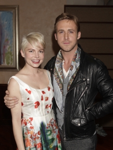 Michelle Williams and Ryan Gosling attend Jane Rosenthal and Robert DeNiro’s special screening of “Blue Valentine” at Tribeca Grill Loft in New York City on December 5, 2010 