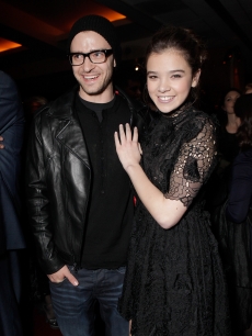 Justin Timberlake and Hailee Steinfeld at the “True Grit” Los Angeles Industry Screening at the Academy of Motion Picture Arts and Sciences in Beverly Hills on December 9, 2010 