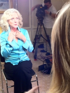 Blythe Danner chats with Access Hollywood at the “Little Fockers” junket on December 12, 2010