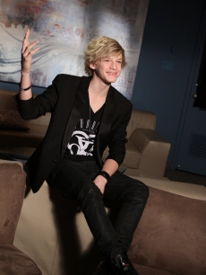 Teen pop sensation Cody Simpson visits Access Hollywood Live on December 13, 2010