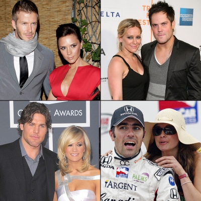 Celebrity and athlete couples
