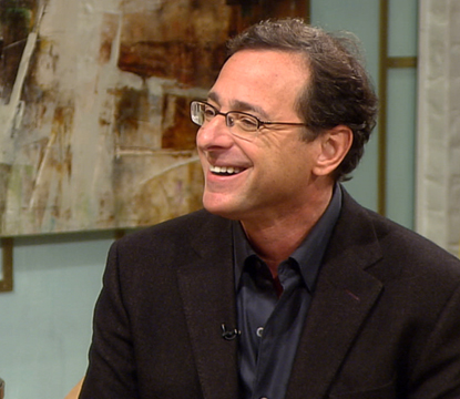 Bob Saget Visits Access Hollywood Live