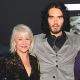 Helen Mirren and Russell Brand at the premiere of “The Tempest” at the El Capitan Theatre in Los Angeles on December 6, 2010