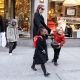 Maddox Jolie-Pitt, Angelina Jolie, Zahara Jolie-Pitt, and Shiloh Jolie-Pitt leave Lee’s Art Shop, New York City, December 7, 2010