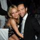 Becki Newton and Chris Diamantopoulos attend the afterparty following the Glamour Women of the Year Awards 2009 in London on June 2, 2009 