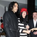 Russell Brand and Katy Perry visit Le Cirque on December 23, 2010 in in New York. 
