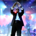 Jay-Z performs onstage at The Cosmopolitan Grand Opening and New Year’s Eve Celebration at Marquee Nightclub in The Cosmopolitan on December 31, 2010 in Las Vegas