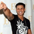 Paul “Pauly D” Delvecchio poses on the red carpet at JET Nightclub at The Mirage, Las Vegas, Jan. 1, 2011