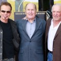 Billy Bob Thornton, Robert Duvall and James Caan attend Duvall’s hand and footprint ceremony at Grauman’s Chinese Theatre, Hollywood, Jan. 5, 2011