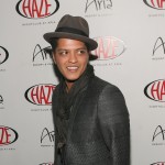 Bruno Mars Hosts New Year’s Day at Haze Nightclub in Las Vegas on January 1, 2011