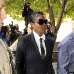 Janet Jackson arrives for the second day of the preliminary hearing for Dr Conrad Murray in Los Angeles on January 5, 2011