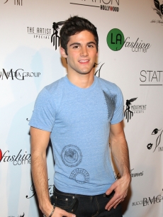 Max Ehrich arrives for LA Fashion Corner 3rd Annual Red Carpet Holiday Fashion Show on December 15, 2010 in Hollywood