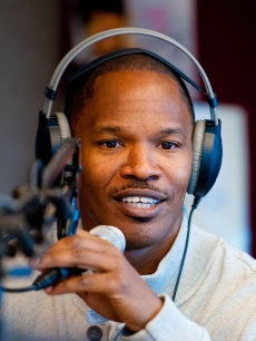 Jamie Foxx visits radio station Power 99 in Bala Cynwyd, Pennsylvania on December 17, 2010   