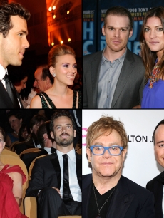 Ryan Reynolds and Scarlet Johansson split; Michael C. Hall and Jennifer Carpenter split; Natalie Portman announced she was pregnant and engaged to her “Black Swan” choreographer, Benjamin Millepied; Elton John and David Furnish adopted a son