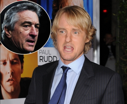 Owen Wilson, insert: Robert De Niro