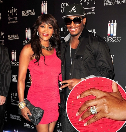 Vivica A. Fox and Omar “Slim” White arrive at LeBron James’ 26th birthday party at Coco de Ville at The Gansevoort in Miami Beach, Florida on December 30, 2010