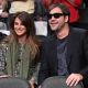 Penelope Cruz and Javier Bardem attend a game between the Miami Heat and the Los Angeles Lakers at Staples Center in LA on December 25, 2010 