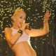 Gwen Stefani rocks out at the F1 Rocks Singapore concert at Fort Canning Park on September 25, 2009 in Singapore