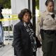 Katherine Jackson arrives for day three of the preliminary hearing for Dr Conrad Murray in Los Angeles on January 6, 2011