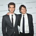 “The Social Network” stars Andrew Garfield and Jesse Eisenberg step out for the 2011 National Board of Review of Motion Pictures Gala in New York City on January 11, 2011