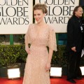 Scarlett Johannsson arrives at the 68th Annual Golden Globe Awards held at The Beverly Hilton hotel in Beverly Hills on January 16, 2011