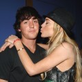 Michael Lohan Jr. and Lindsay Lohan attends Sephora Celebrates Ten Years Of Gorgeous at the Angel Orensanz Foundation in New York City on July 17, 2008