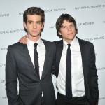 “The Social Network” stars Andrew Garfield and Jesse Eisenberg step out for the 2011 National Board of Review of Motion Pictures Gala in New York City on January 11, 2011