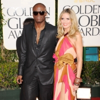 Seal and Heidi Klum arrives at the 68th Annual Golden Globe Awards held at The Beverly Hilton hotel, Beverly Hills, January 16, 2011