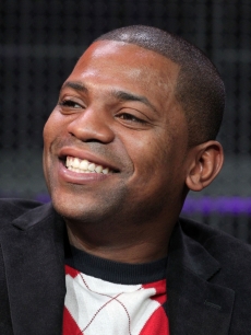 Mekhi Phifer speaks during the “Torchwood: The New World” panel at the Starz portion of the 2011 Winter TCA press tour held at the Langham Hotel, Pasadena, January 7, 2011