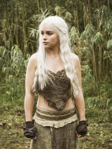 Emilia Clarke as Daenerys Targaryen in “Game of Thrones,” 2011