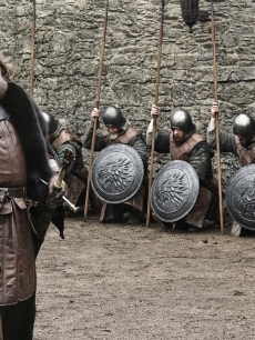 Mark Addy as King Robert Baratheon in “Game of Thrones,” 2011
