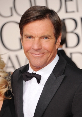 Dennis Quaid arrives at the 68th Annual Golden Globe Awards held at The Beverly Hilton hotel in Beverly Hills on January 16, 2011 