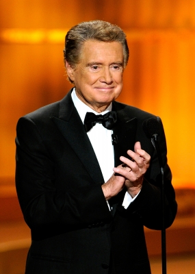 Regis Philbin speaks onstage at the 37th Annual Daytime Entertainment Emmy Awards held at the Las Vegas Hilton in Las Vegas on June 27, 2010
