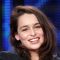 Emilia Clarke speaks during the “Game of Thrones” panel at the HBO portion of the 2011 Winter TCA press tour held at the Langham Hotel, Pasadena, January 7, 2011