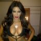 kimKim Kardashian in a photo posted on Twitter on January 13, 2011