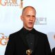 Executive producer Ryan Murphy poses with the award for Best Television Series (Comedy or Musical) for “Glee” in the press room at the 68th Annual Golden Globe Awards held at The Beverly Hilton hotel in Beverly Hills on January 16, 2011