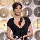 Eva Longoria speaks onstage during the Golden Globes at the Beverly Hilton International Ballroom in Beverly Hills on January 16, 2011