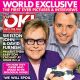 Elton John and David Furnish on the cover of OK magazine with son Zachary, Jan. 2011