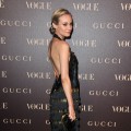 Diane Kruger attends the Vogue Paris Dinner hosted by Carine Roitfeld in honour of Frida Giannini as part of Paris Haute Couture Fashion Week at Hotel de la Rochefoucauld Doudeauville, Paris, January 25, 2011