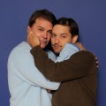 Ray Liotta and Tobey Maguire pose for a portrait during the 2011 Sundance Film Festival at The Samsung Galaxy Tab Lift  in Park City, Utah on January 25, 2011