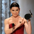 Julianna Margulies, winner of Outstanding Performance by a Female Actor in a Drama Series award for “The Good Wife,” speaks onstage during the 17th Annual Screen Actors Guild Awards held at The Shrine Auditorium, LA, January 30, 2011