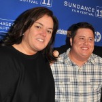 Rosie O’Donnell and Chaz Bono attend the “Becoming Chaz” premiere at the Prospect Square Theatre during the 2011 Sundance Film Festival in Park City, Utah on January 23, 2011 